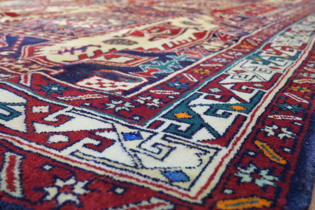 4'3'' x 10'1'' Persian Ardabil Runner image 7