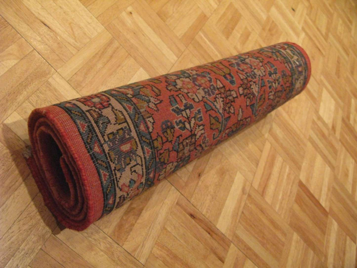 2' 2" x 4' 4" Vintage Sarouk Rug image 11
