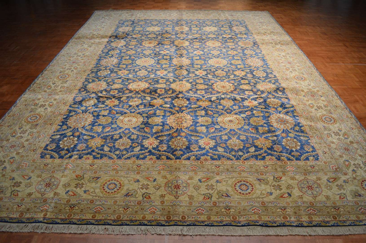 10' 0" x 14' 1" India Agra Rug image 1