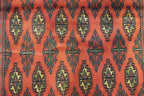 3' 5" x 1' 7" Persian Turkeman Rug image 9