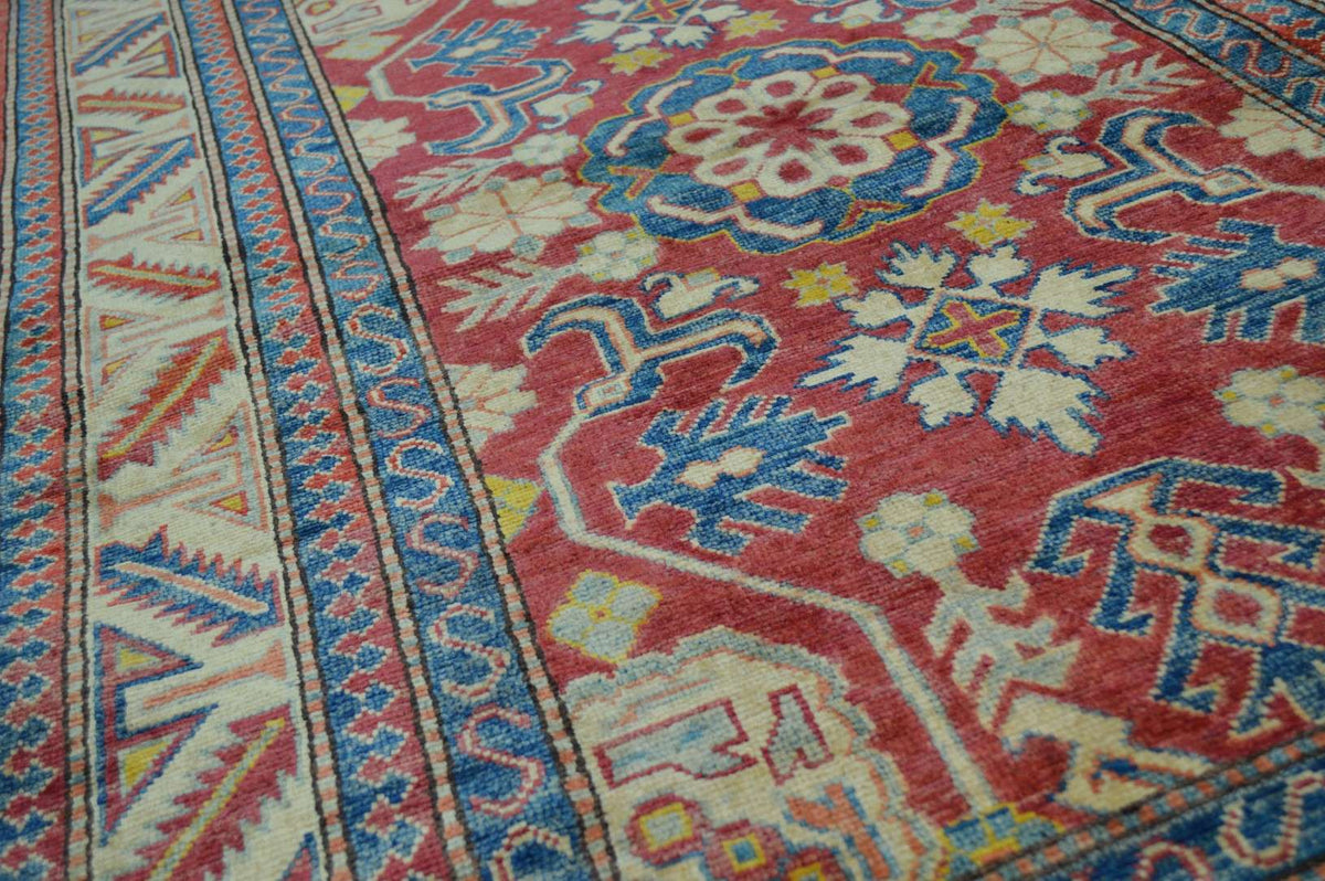 3' 8" x 5' 8" Pakistan Kazak Rug image 9