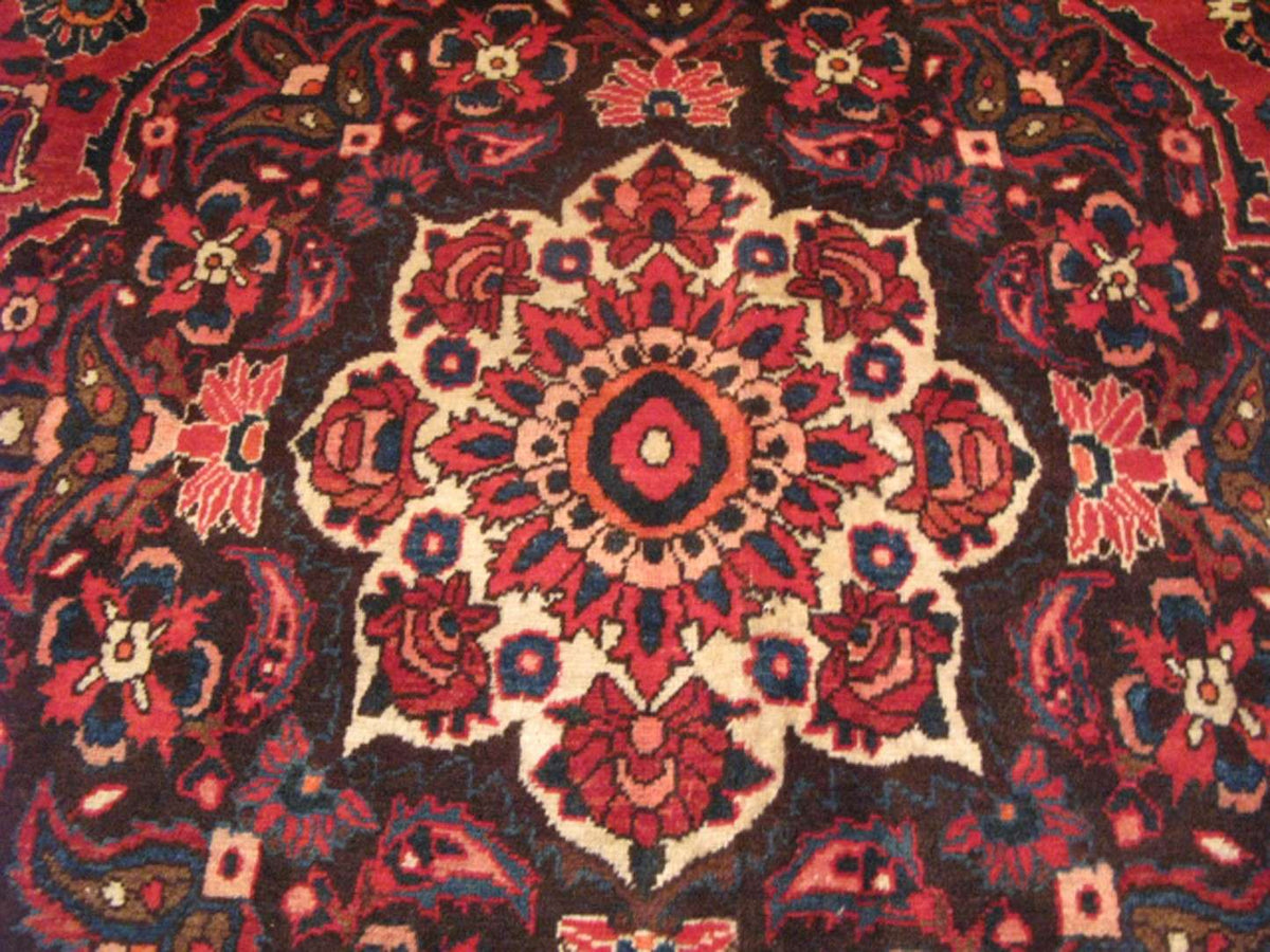 7' 0" x 10' 3" Persian Bakhtiari Rug image 8