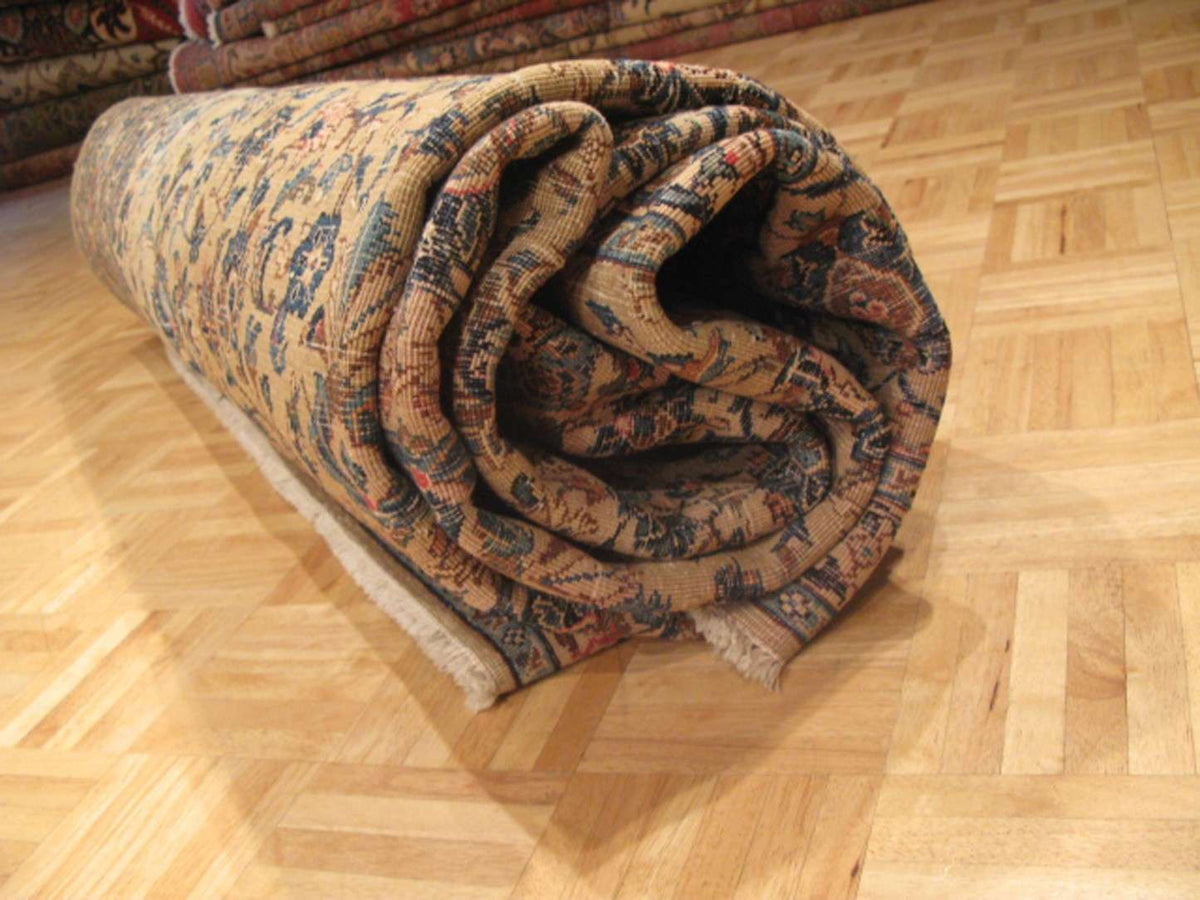 8' 2" x 11' 3" Persian Kashmar Rug image 11
