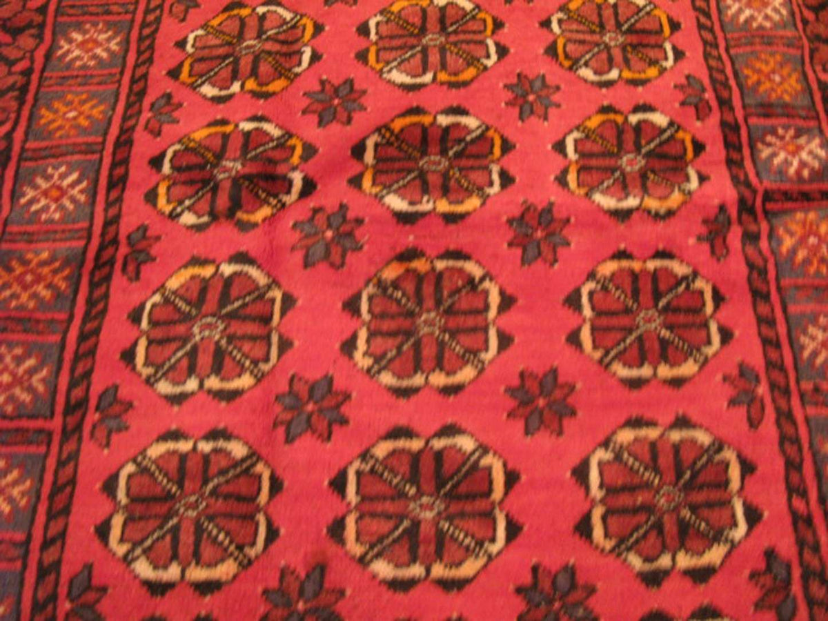 3' 1" x 6' 4" Persian Turkmen Runner image 8