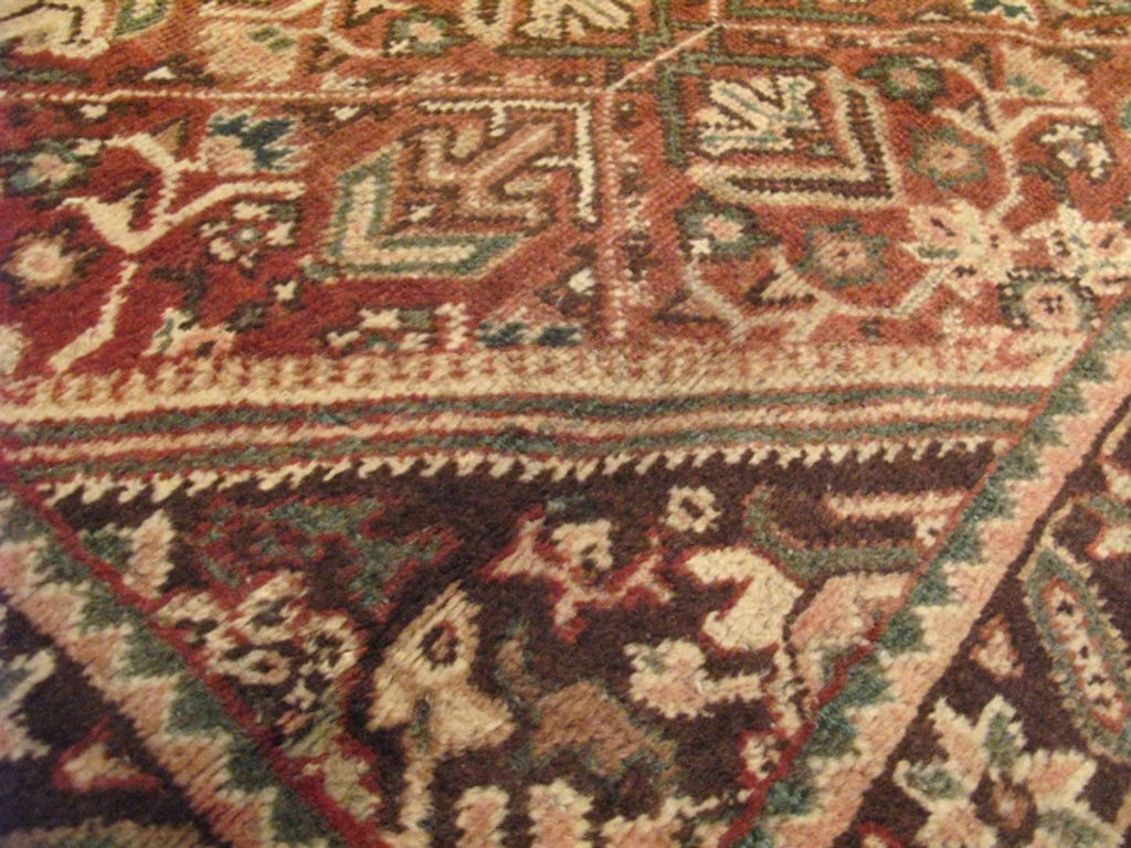 4' 3" x 6' 6" Vintage Mahal Rug image 6