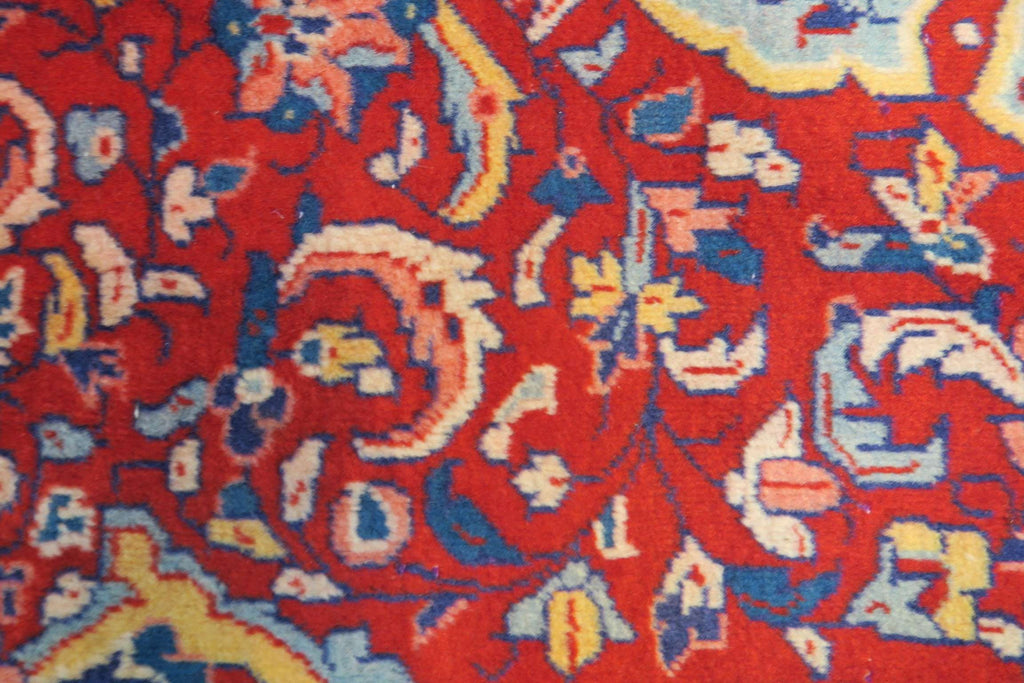 3' 6" x 3' 7" Persian Sarouk Rug image 6