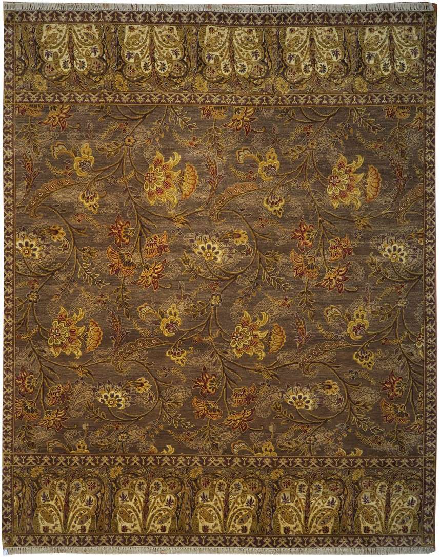 8' 0" x 10' 0" India Sultanabad Rug image 0