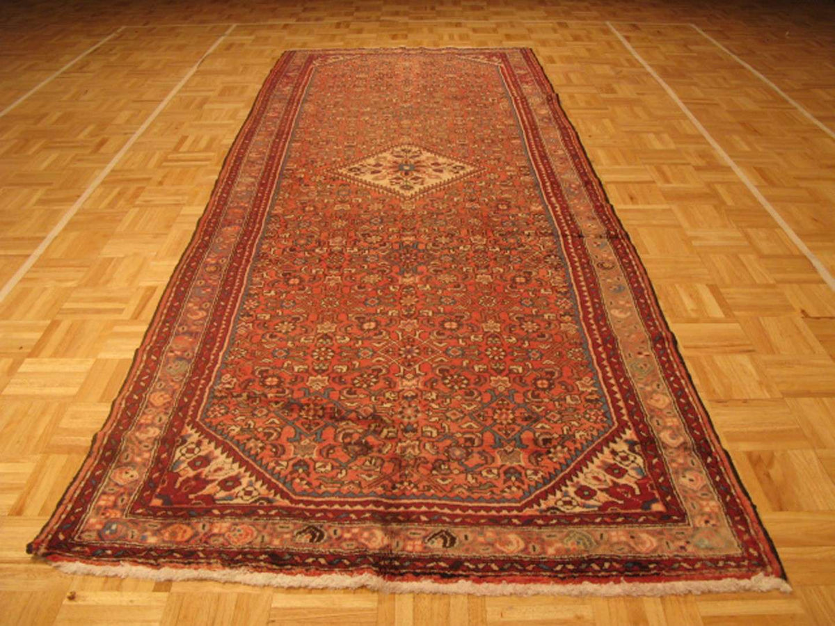 3' 1" x 10' 4" Persian Hosseinabad Runner image 1