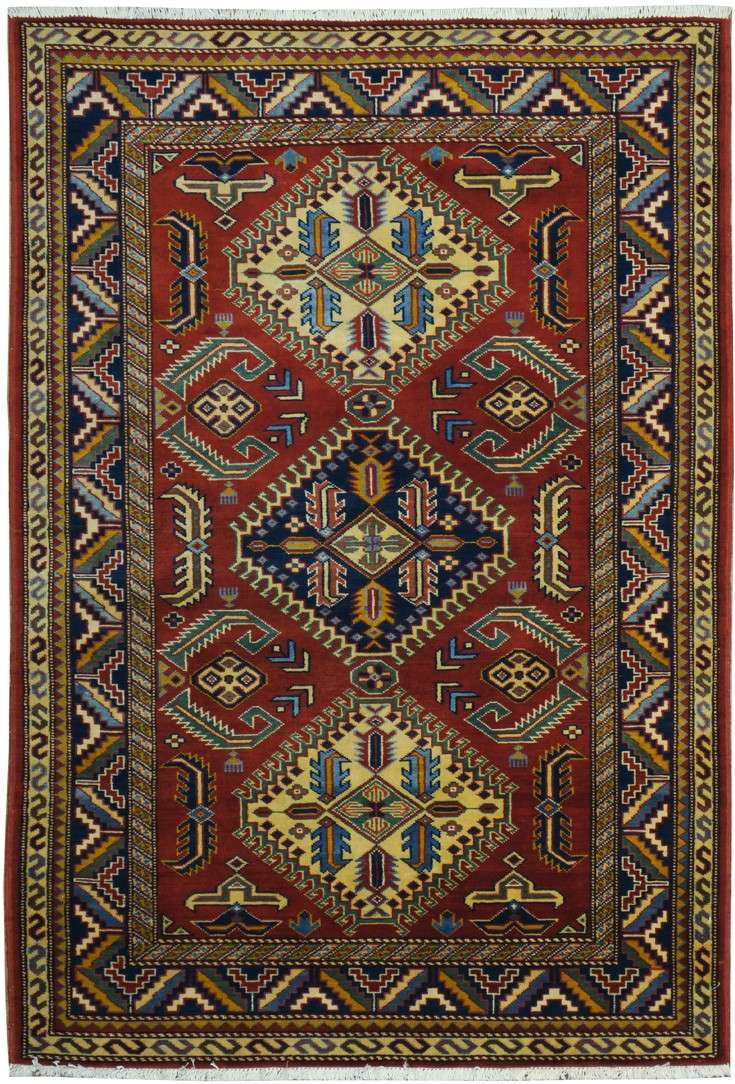 3' 6" x 5' 2" Pakistan Shirvan Rug image 0