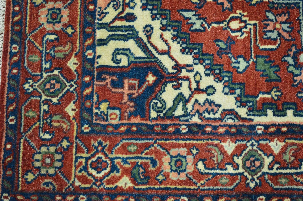 4' 0" x 6' 0" India Serapi Rug image 5