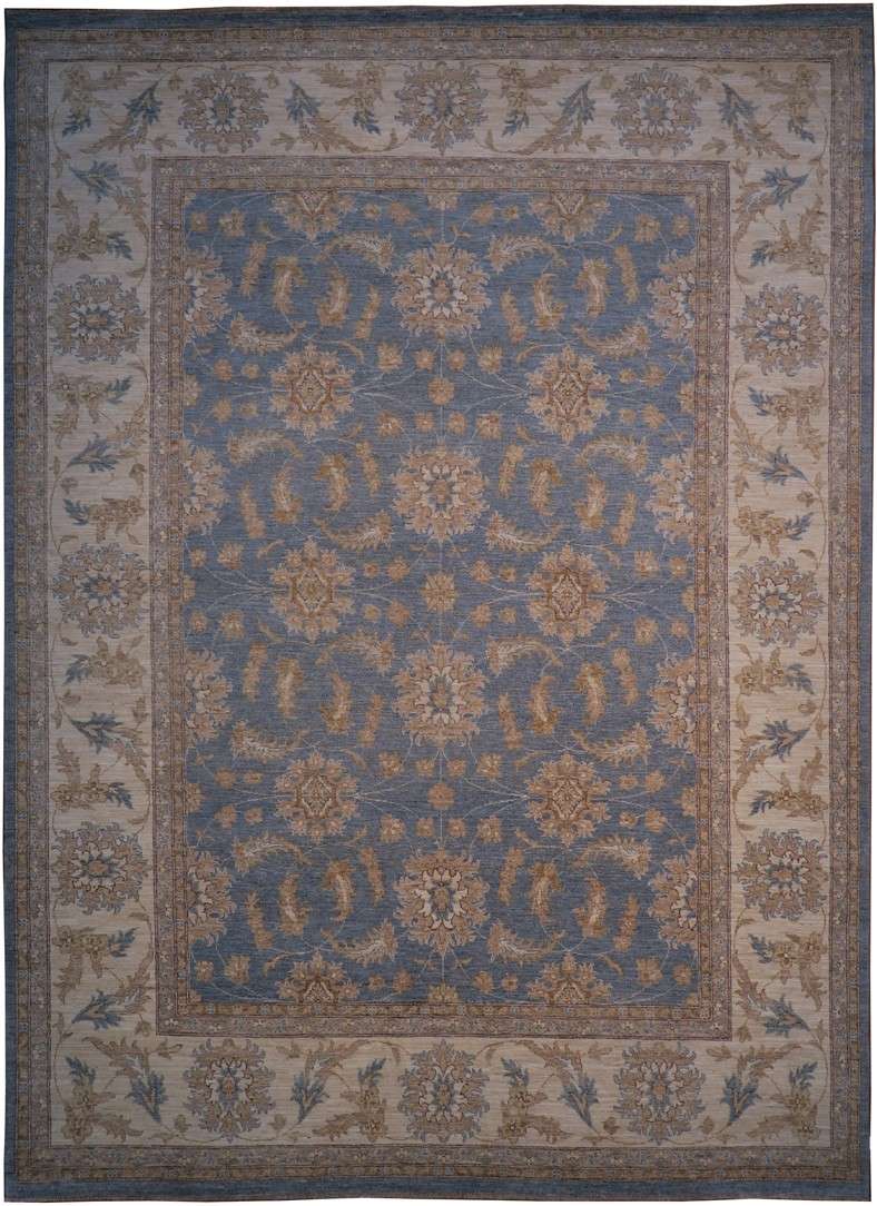 9' 2" x 12' 5" Pakistan Oushak Rug image 0