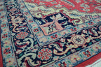 5' 5" x 8' 8" India Heriz Rug image 9