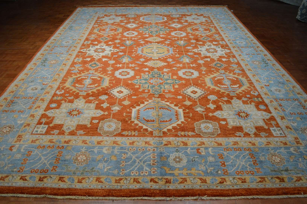 10' 1" x 14' 7" Pakistan Chobi Rug image 1