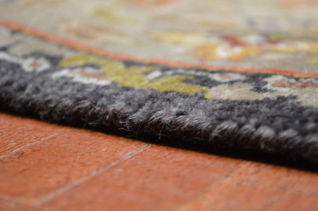8' 0" x 9' 9" India Agra Rug image 10