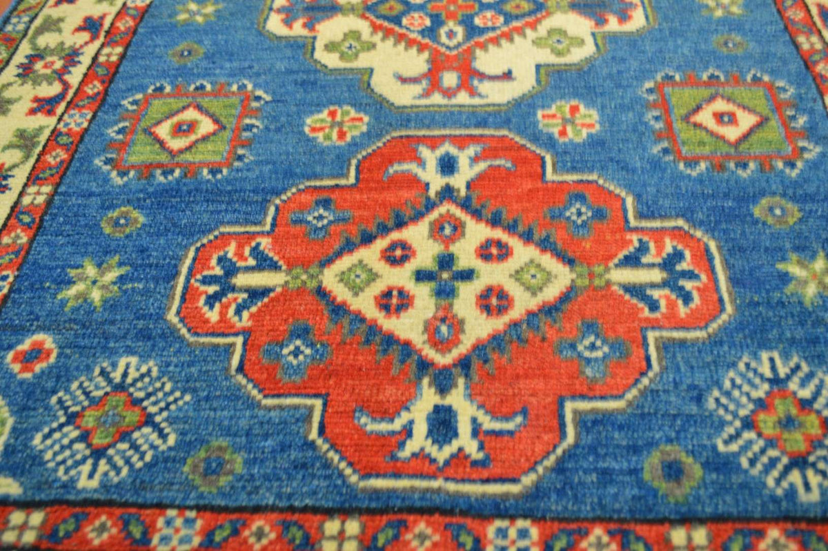 2' 8" x 12' 3" Pakistan Kazak Runner image 4