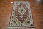 3' 1" x 5' 2" India Bijar Rug image 1