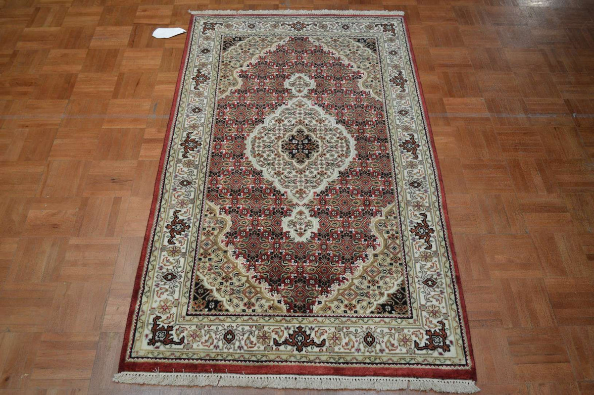 3' 1" x 5' 2" India Bijar Rug image 1