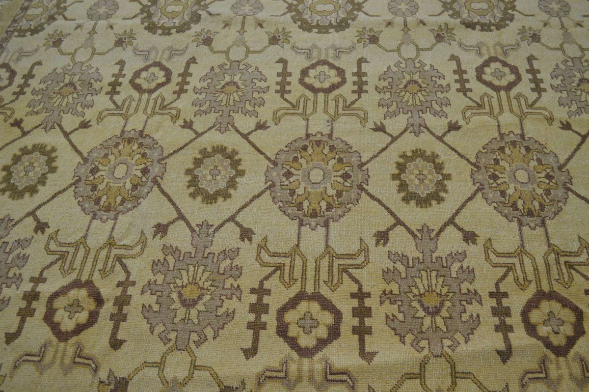 10' 4" x 14' 3" Turkish Oushak Rug image 2
