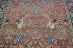 7' 3" x 10' 3" Persian Heriz Rug image 3