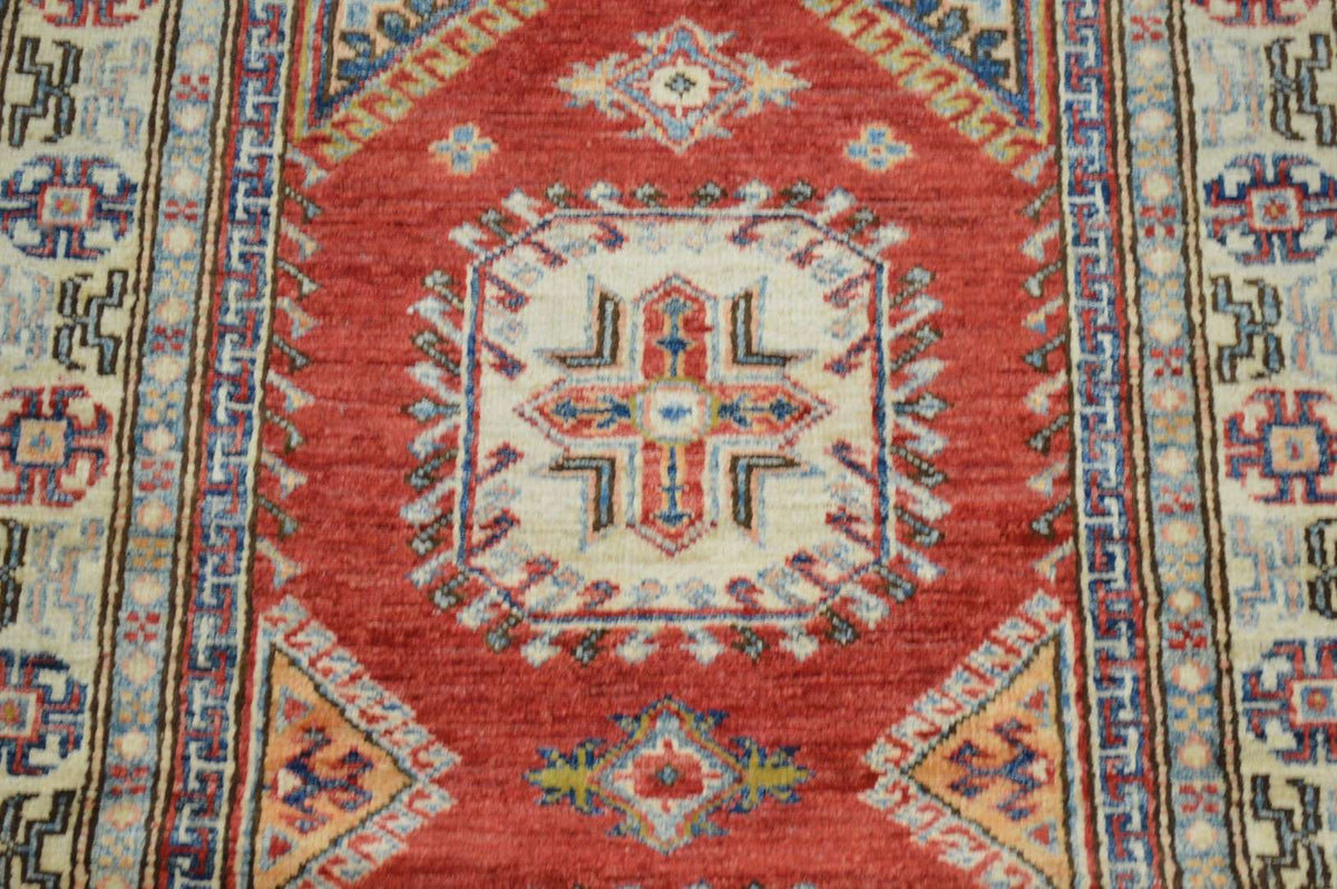 2' 9" x 10' 5" Pakistan Kazak Runner image 5