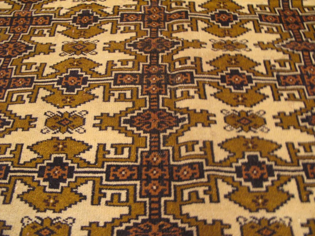 7' 2" x 9' 4" Persian Turkmen Rug image 6