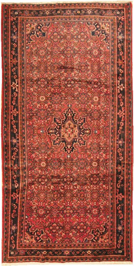 5' 0" x 9' 1" Persian Hosseinabad Rug image 0