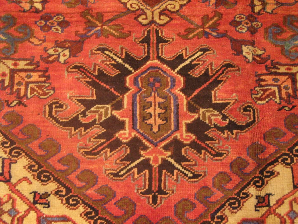 8' 3" x 10' 9" Persian Heriz Rug image 2