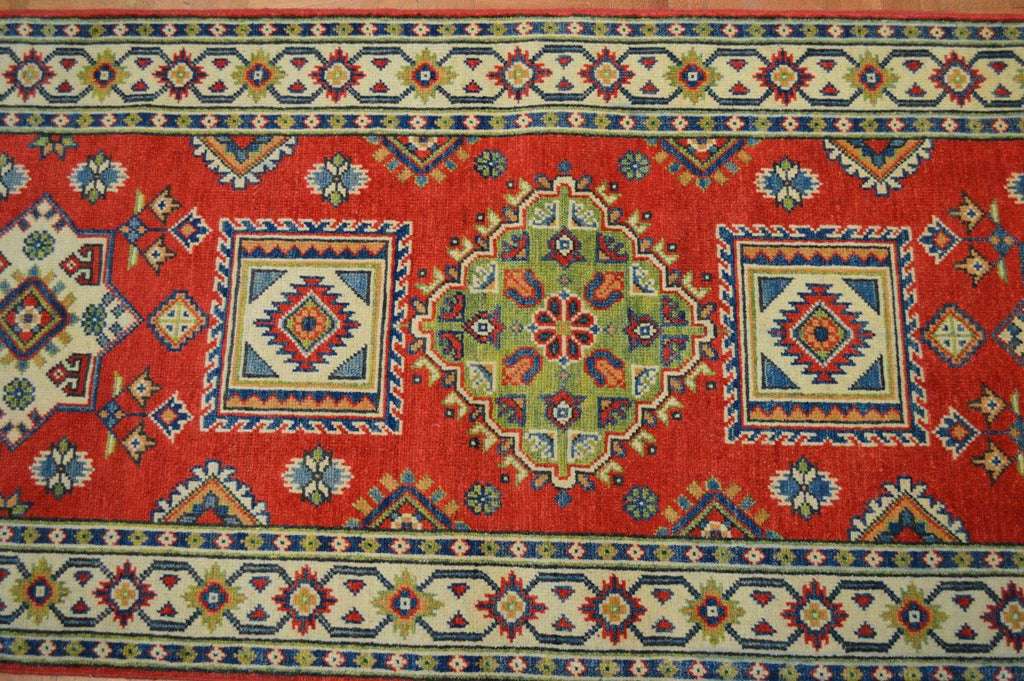 2' 8" x 9' 7" Pakistan Kazak Runner image 3