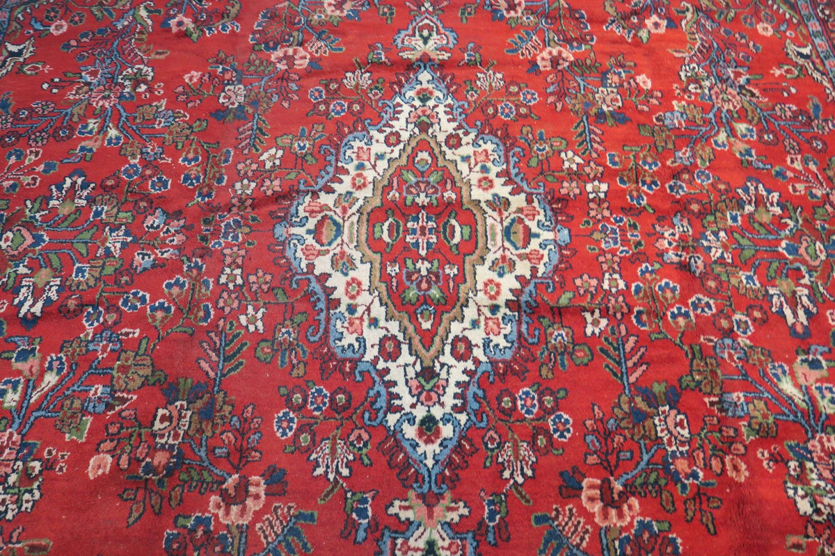 10' 5" x 13' 7" Persian Hamadan Rug image 5
