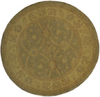 4' 0" x 4' 0" Pakistan Peshawar Round Rug image 0