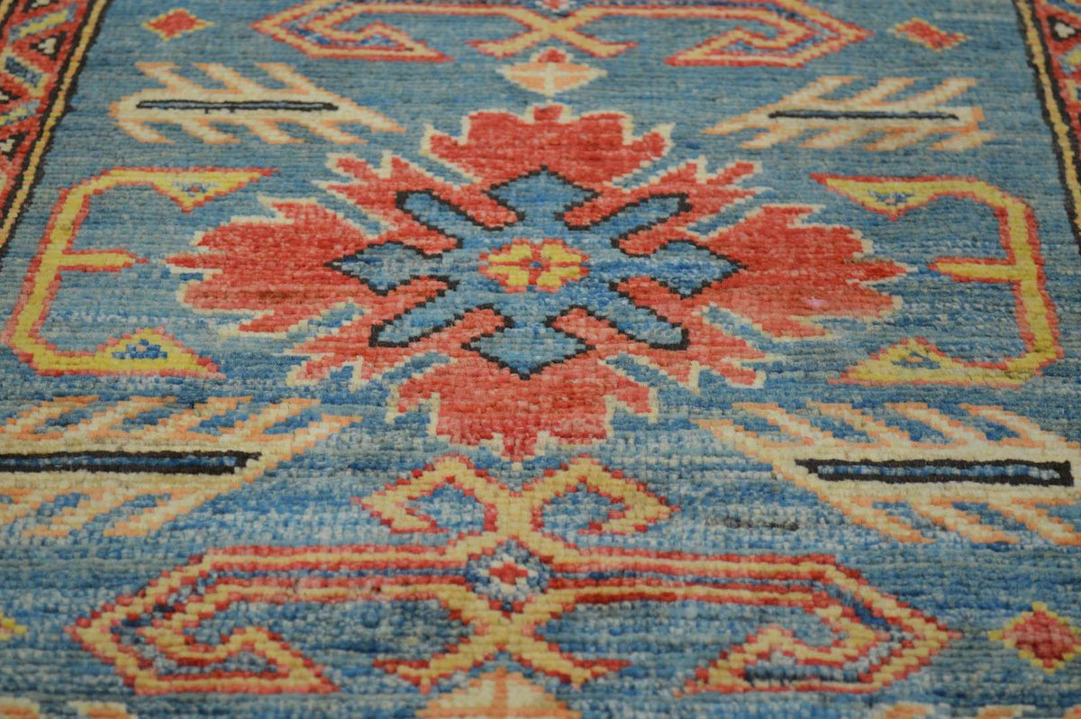 2' 6" x 8' 6" Pakistan Kazak Runner image 9