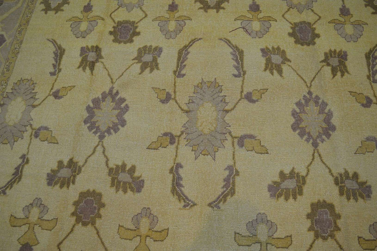 10' 8" x 14' 0" Turkish Oushak Rug image 6