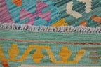 6' 6" x 9' 5" India Kilim Rug image 5