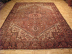 7' 9" x 11' 9" Persian Heriz Rug image 1