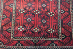 3'5'' x 7'0'' Persian Baluch Rug image 7