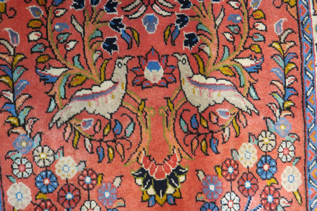 2'6'' x 9'3'' Persian Sarouk Runner image 8