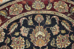 5' 3" x 5' 3" India Agra Round Rug image 3