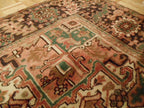 7' 1" x 11' 0" Persian Heriz Rug image 9