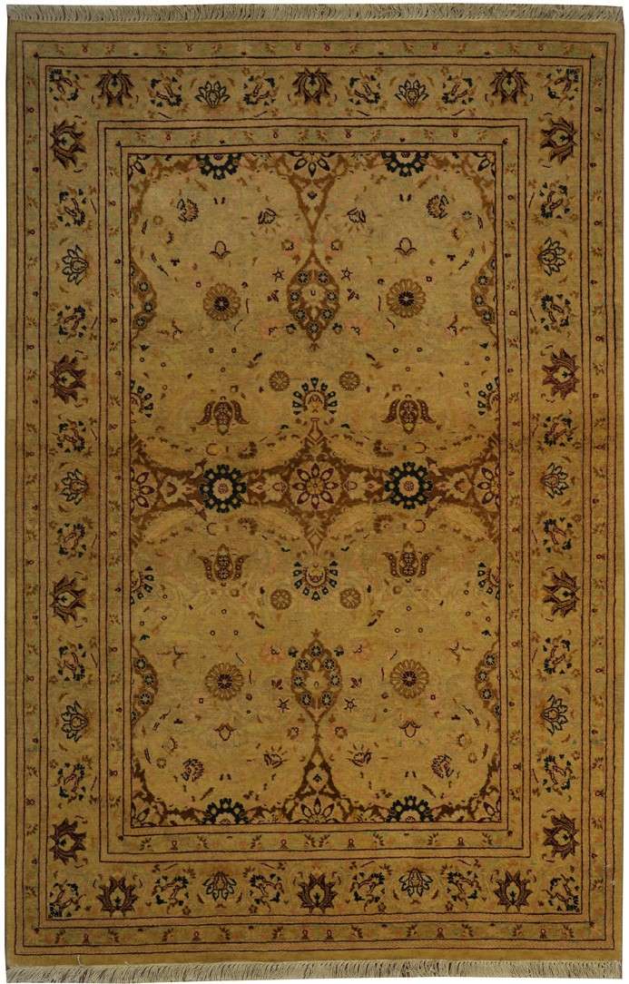 4' 2" x 6' 3" Pakistan Mogul Rug image 0