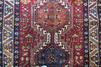 3' 4" x 11' 6" Persian Karaja Runner image 8