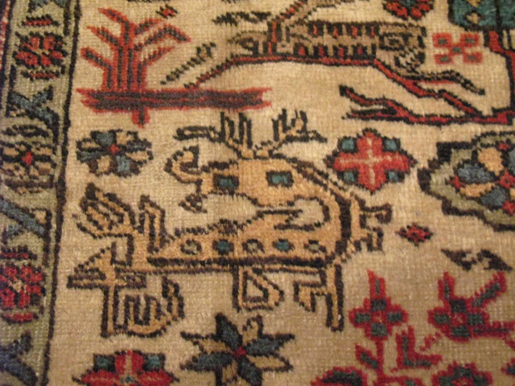 4' 8" x 6' 7" Persian Ardabil Rug image 4