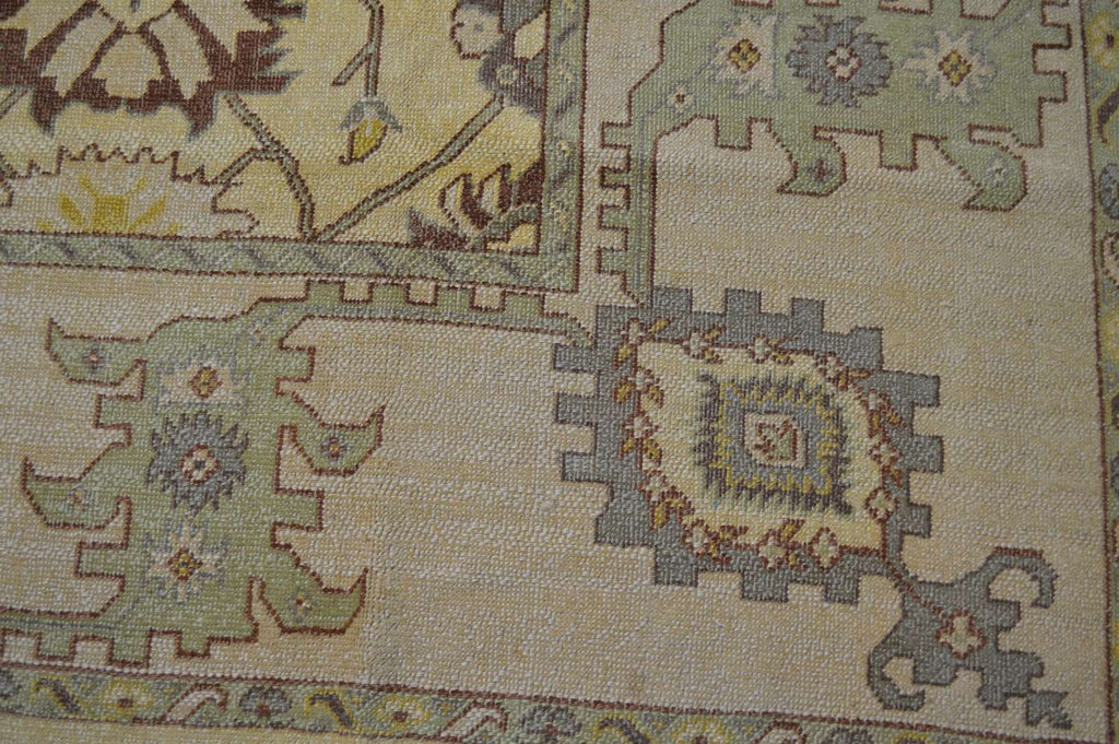 10' 7" x 13' 2" Turkish Oushak Rug image 9
