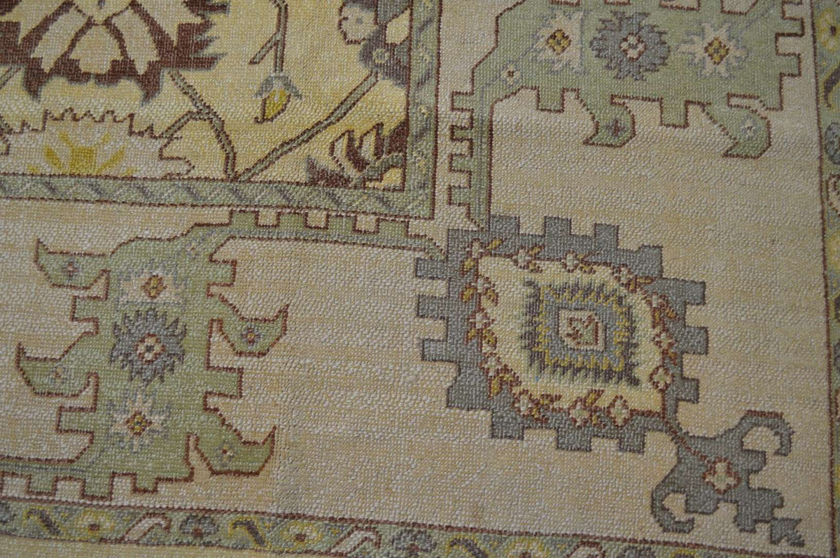 10' 7" x 13' 2" Turkish Oushak Rug image 9