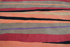 7' 3" x 7' 3" India Contemporary Round Rug image 8