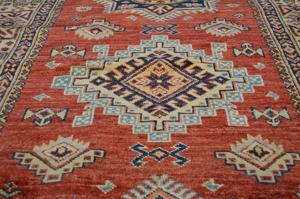 3' 5" x 4' 10" Pakistan Kazak Rug image 3