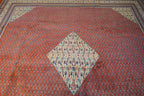 9' 7" x 11' 1" Persian Sarouk Rug image 7