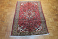 3' 6" x 4' 10" Persian Hamadan Rug image 7