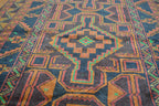 3' 6" x 6' 7" Afghanistan Belouch Rug image 2