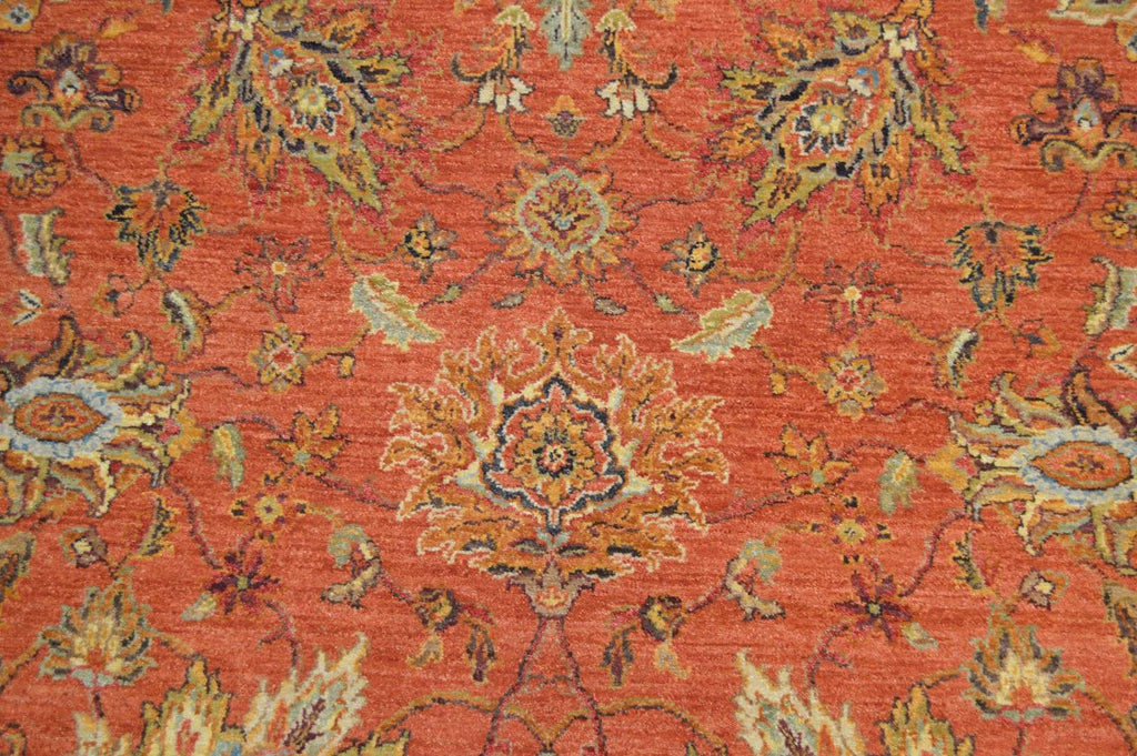 8' 0" x 8' 2" India Sultanabad Square Rug image 8