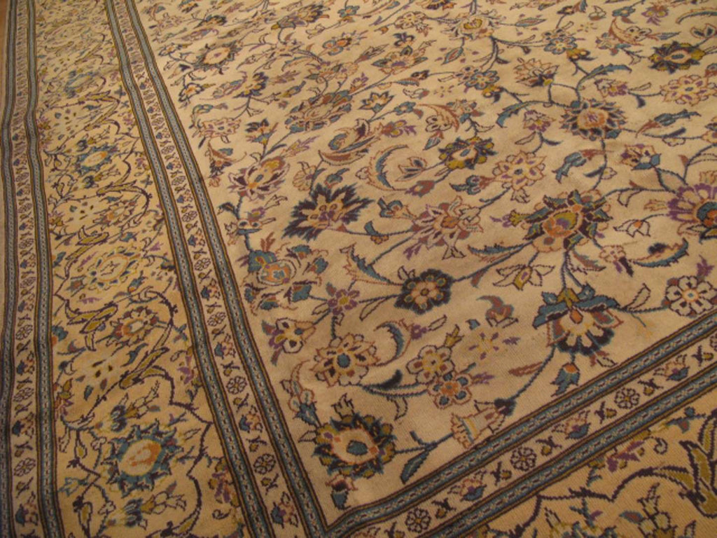 7' 0" x 10' 1" Persian Kashan Rug image 8